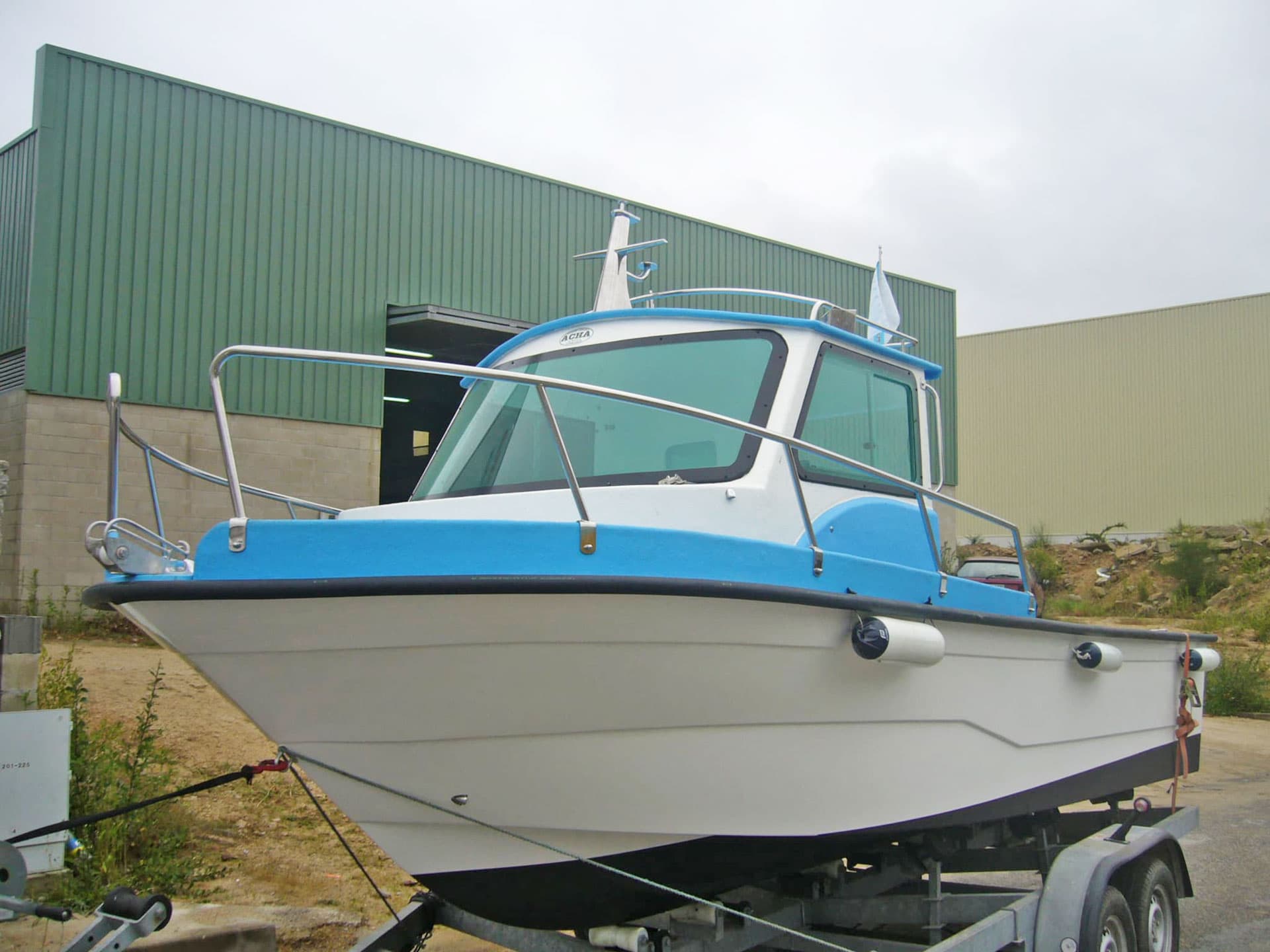 Construcción de barcos de pesca