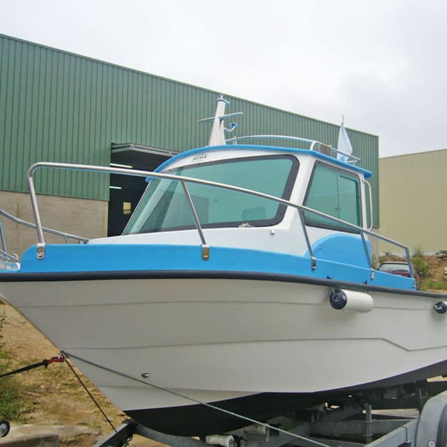 Barcos de pesca en Cambados